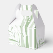 Elegant Oriental Bamboo Wedding Bedankdoosjes (Achterkant)