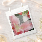 Elegant Oriental Lilies Wedding Bedankzakje (Geknipt)