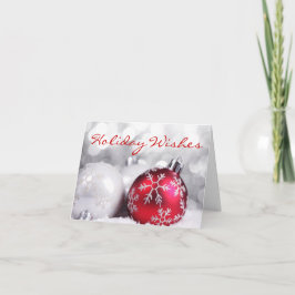 Elegant Ornament Design Kerstmis Kaarten