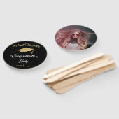 Elegant Ornament Gefeliciteerd AfstuderenFoto Handwaaier (Niet-gemonteerd)