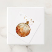 Elegant  Ornament kerstcadeau Label (In situ)