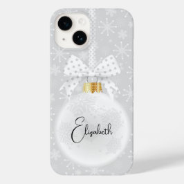 Elegant Ornament Kerstmis Case-Mate iPhone 14 Hoesje