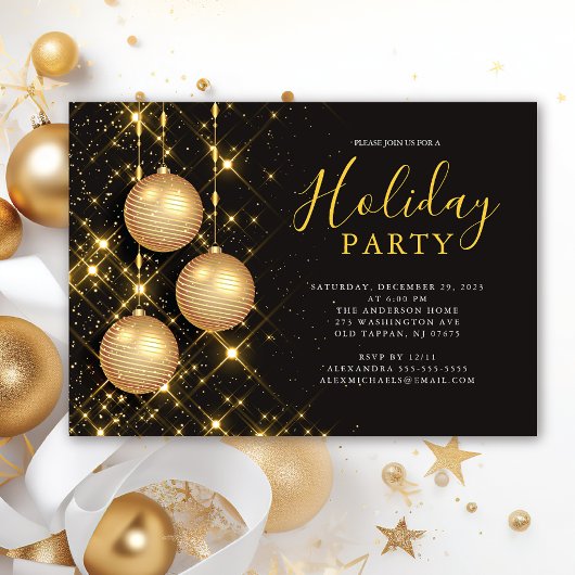 Elegant Ornamenten kerstfeest Kaart