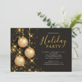 Elegant Ornamenten kerstfeest Kaart (Staand voorkant)