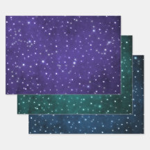 Elegant osmotische paarse, groene en blauwe Zodiac