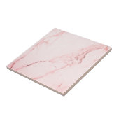 Elegant oud roze marmer tegeltje (Zijkant)