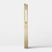 Elegant ouder perkament met naam Case-Mate iPhone case (Achterkant / Links)