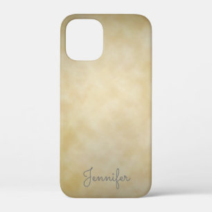 Elegant ouder perkament met naam Case-Mate iPhone case