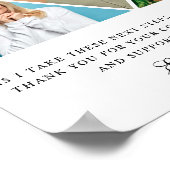 Elegant Ouders van de Bride Gift Dank u Gift P Poster (Hoek)