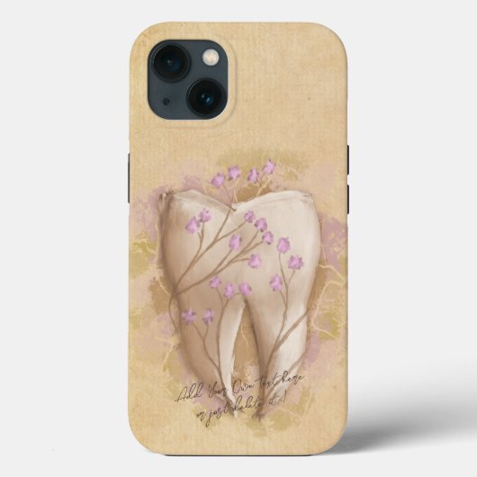 Elegant ouderwets tandartscadeau Case-Mate iPhone case (Achterkant)