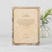 Elegant  ouderwets tandartscadeau kaart (Staand voorkant)