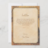 Elegant  ouderwets tandartscadeau kaart (Voorkant)