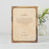 Elegant  ouderwets tandartscadeau kaart (Staand voorkant)