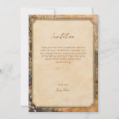 Elegant  ouderwets tandartscadeau kaart (Voorkant)