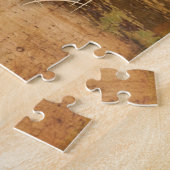 Elegant ouderwets tandartscadeau legpuzzel (Zijkant)