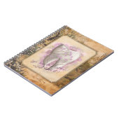 Elegant ouderwets tandartscadeau notitieboek (Linkerzijde)