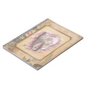 Elegant ouderwets tandartscadeau notitieboek (Linkerzijde)