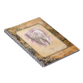 Elegant  ouderwets tandartscadeau notitieboek (Rechterzijde)