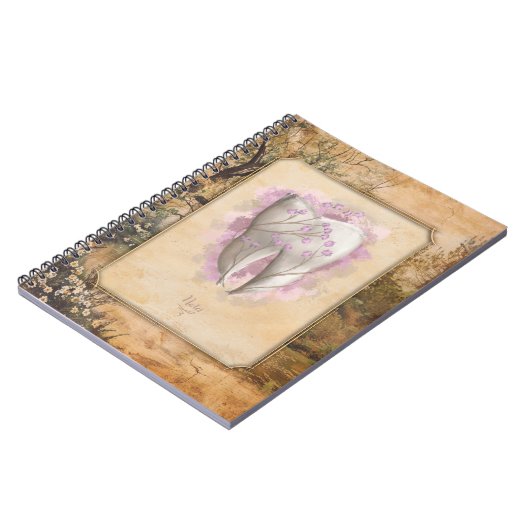 Elegant  ouderwets tandartscadeau notitieboek (Linkerzijde)