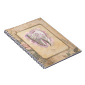 Elegant  ouderwets tandartscadeau notitieboek (Rechterzijde)