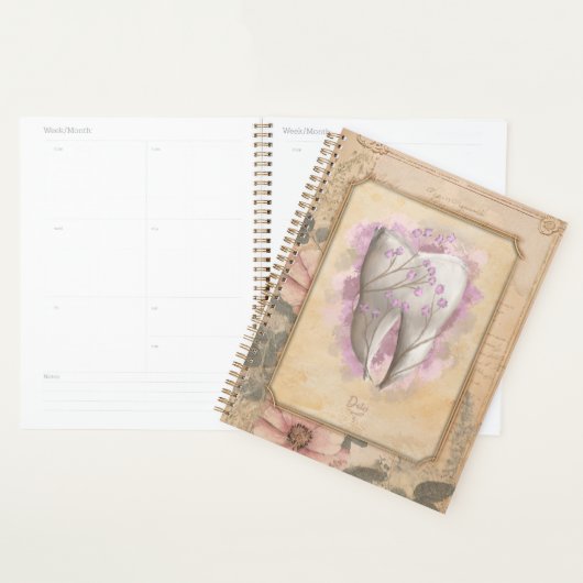 Elegant  ouderwets tandartscadeau planner (Display)