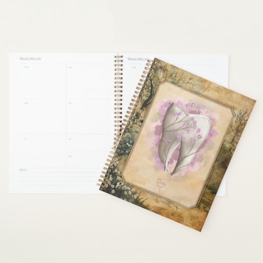 Elegant  ouderwets tandartscadeau planner (Display)