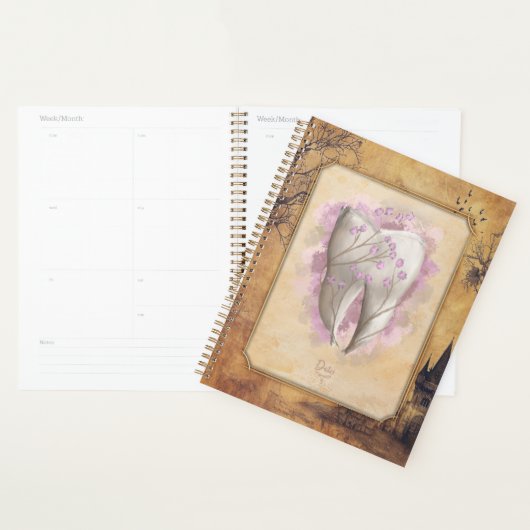 Elegant  ouderwets tandartscadeau planner (Display)