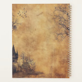 Elegant  ouderwets tandartscadeau planner (Achterkant)