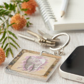 Elegant  ouderwets tandartscadeau sleutelhanger (Voorkant Rechts)