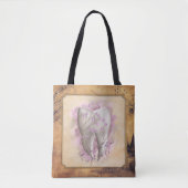 Elegant ouderwets tandartscadeau tote bag (Voorkant)