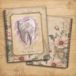 Elegant ouderwets tandartsdagboek / Notitieboek