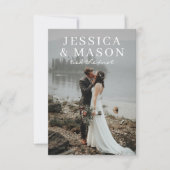 Elegant Overlay Uitnodiging tot bekendmaking (Voorkant)