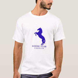 Elegant Paard Logo T-shirt