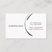 elegant paard | Paardentrainer Visitekaartje (Achterkant)