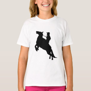 Elegant Paardrijden Western Cowboy T-shirt