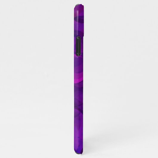 Elegant Paars 40 en Fabulous Birthday Party iPhone Hoesje (Rechterkant)