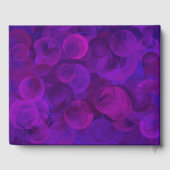 Elegant Paars 50 & Fabulous Birthday Party Gastenboek (Achterkant)