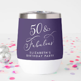 Elegant Paars 50e verjaardag