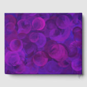 Elegant Paars 90 en Nonstop Birthday Party Gastenboek (Achterkant)