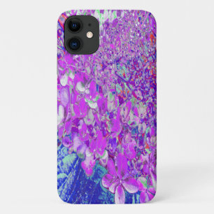 Elegant Paars en Blue Limelight Hydrangea Case-Mate iPhone Case