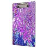 Elegant Paars en Blue Limelight Hydrangea Klembord (Links)