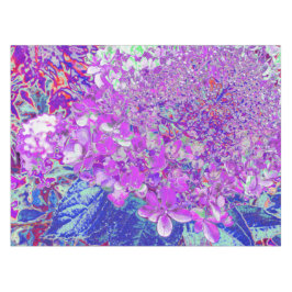 Elegant Paars en Blue Limelight Hydrangea Tafelkleed