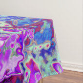 Elegant Paars en Blue Limelight Hydrangea Tafelkleed (Voorbeeld)