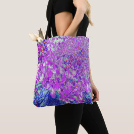 Elegant Paars en Blue Limelight Hydrangea Tote Bag