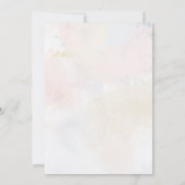 Elegant Paars Floral Quinceañera Birthday Kaart (Achterkant)