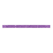 Elegant Paars Glitter-kerstsatin Ribbon Satijnen Lint (Voorkant)