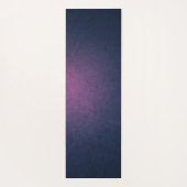 Elegant Paars Gold Yoga Meditation Pose om Symbol Yogamat (Achterkant)