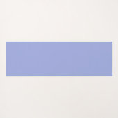 Elegant Paars Lavender Flower Monogram Yogamat (Achterkant (horizontaal))