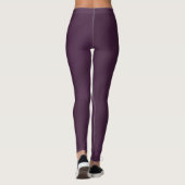 Elegant Paars Leggings (Achterkant)