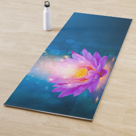 Elegant Paars Lotus Blue Yogamat